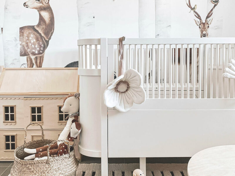 decoration papier peint poetique chambre fille